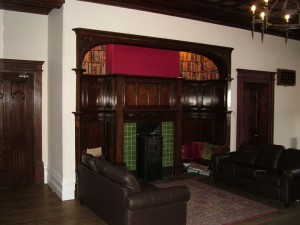 Hargate Hall fireplace